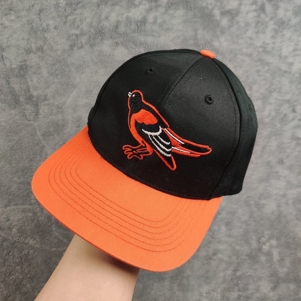 Baltimore Orioles Hat YOUTH BOYS Small Black Snapback Embroidered MLB Baseball